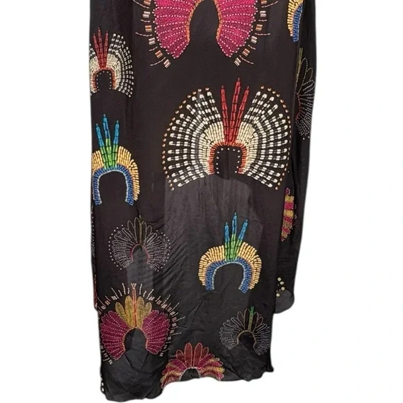 Farm Rio Wonderful Headdress Tunic Top Size Medium - Picture 9 of 11